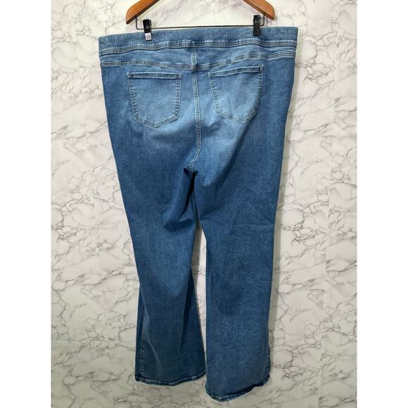 Torrid Plus Jeans sz 4X Tall 26/28 Lean Jean Slim Boot #H228 - Picture 8 of 12